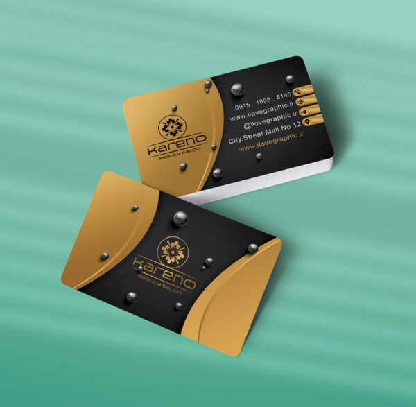 کارت ویزیت آرایشگاه زنانه طرح 03