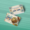 کارت ویزیت رستوران طرح 04