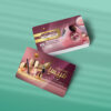 کارت ویزیت لوازم آرایشی طرح 06