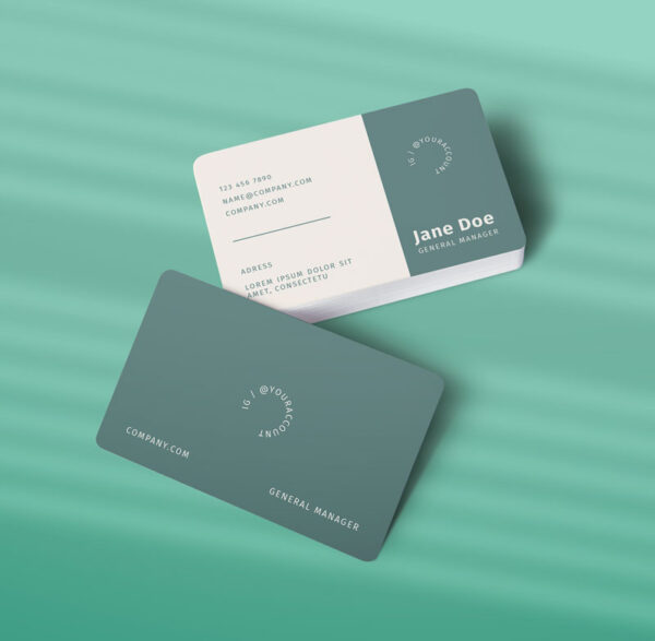 کارت ویزیت مینیمال طرح 01