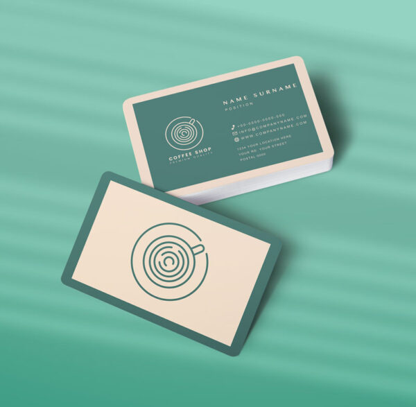 کارت ویزیت مینیمال طرح 10