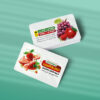 کارت ویزیت میوه فروشی طرح 04