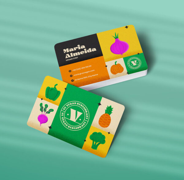 کارت ویزیت میوه فروشی طرح 07