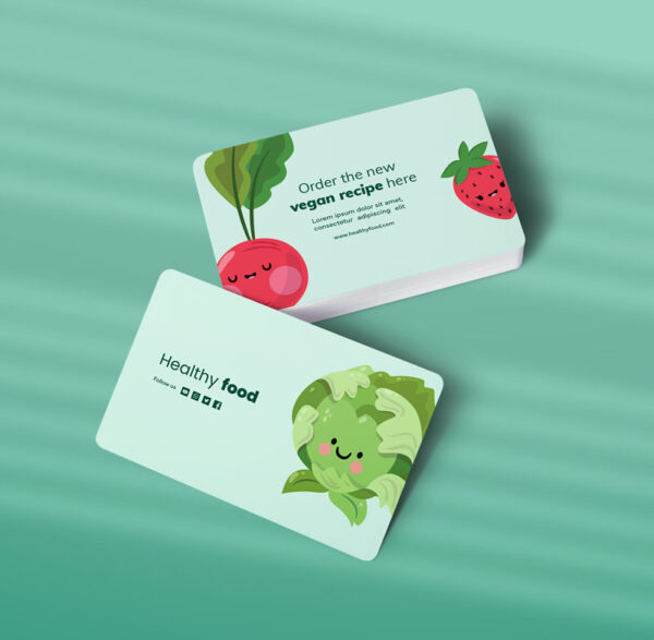 کارت ویزیت میوه فروشی طرح 09