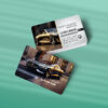 کارت ویزیت نمایشگاه ماشین طرح 03
