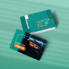 کارت ویزیت نمایشگاه ماشین طرح 05