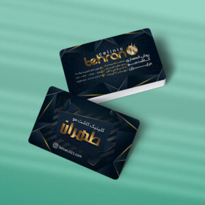 کارت ویزیت کاشت مو طرح 02