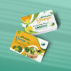 کارت ویزیت سبزی آماده طرح 04