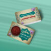 کارت ویزیت فروشگاه زعفران طرح 10