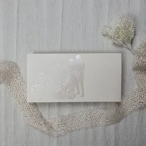 کارت عروسی کد 906 کرم