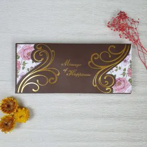 كارت عروسی آبرنگی کد 911