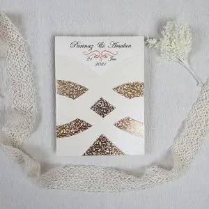 کارت عروسی کد 005 برند ایندو