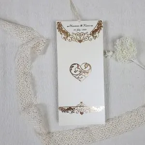 کارت عروسی کد 006 برند ایندو