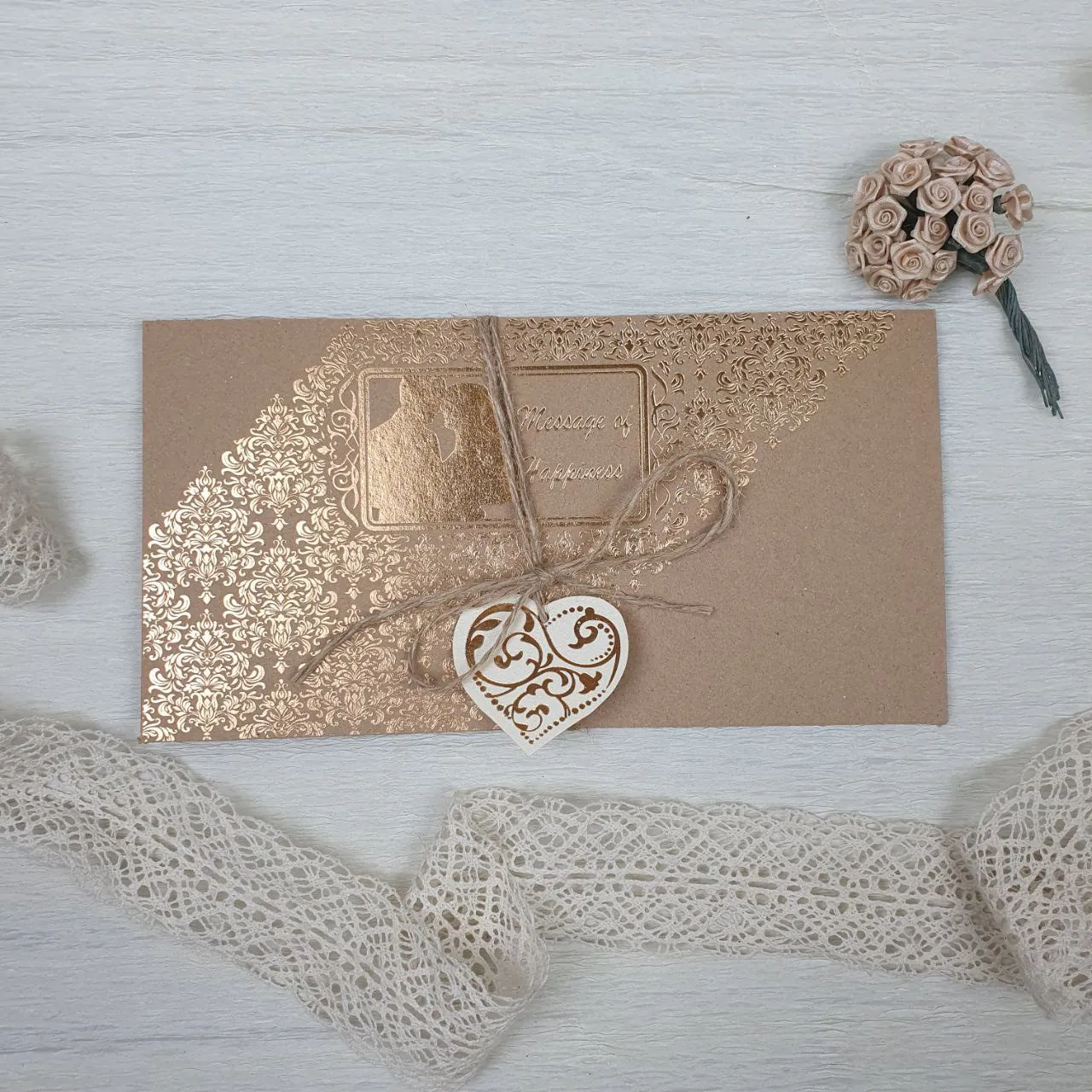 کارت عروسی کد 052 برند ایندو