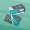 کارت ویزیت لوازم یدکی اتومبیل طرح 06