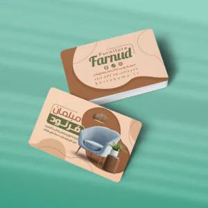 کارت ویزیت مبلمان طرح 01