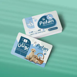 کارت ویزیت دامپزشکی طرح 01