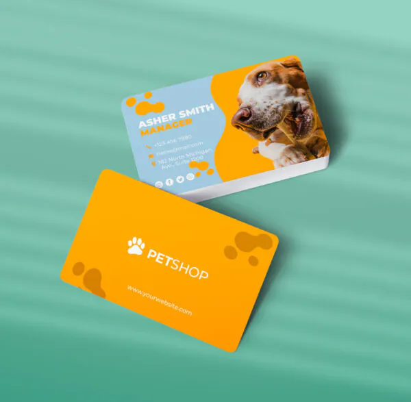 کارت ویزیت دامپزشکی طرح 03