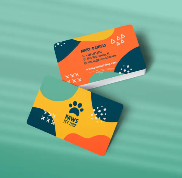 کارت ویزیت دامپزشکی طرح 06