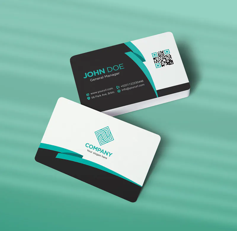 کارت ویزیت رسمی و اداری طرح 01