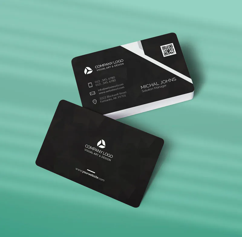 کارت ویزیت رسمی و اداری طرح 02