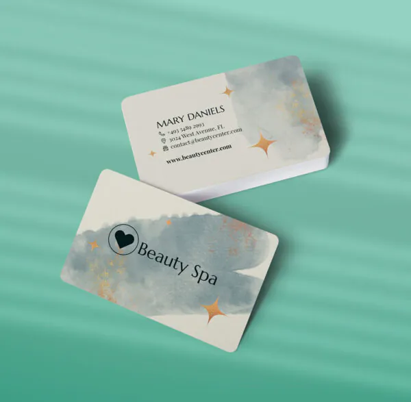 کارت ویزیت پاکسازی پوست طرح 10