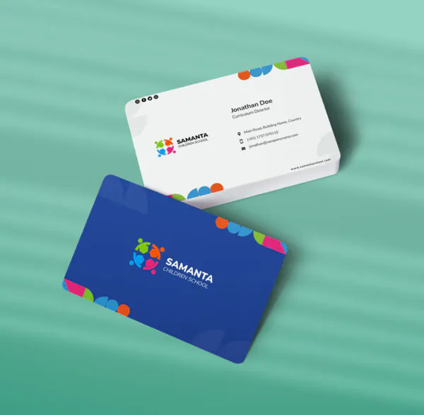 کارت ویزیت چاپخانه طرح 10