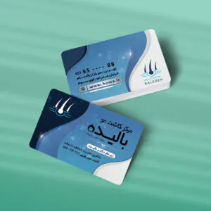 کارت ویزیت کاشت مو طرح 01